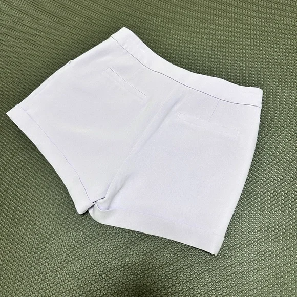 Cinq a Sept Crepe Elaine Short in Lilac Wine